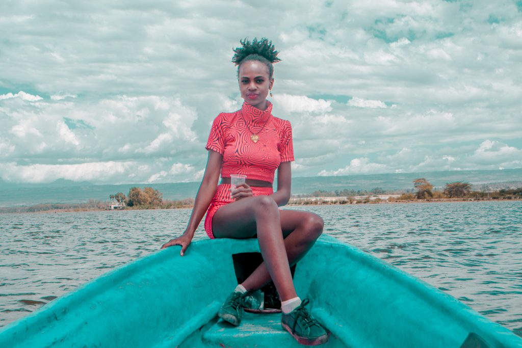 boatride across Lake Naivasha