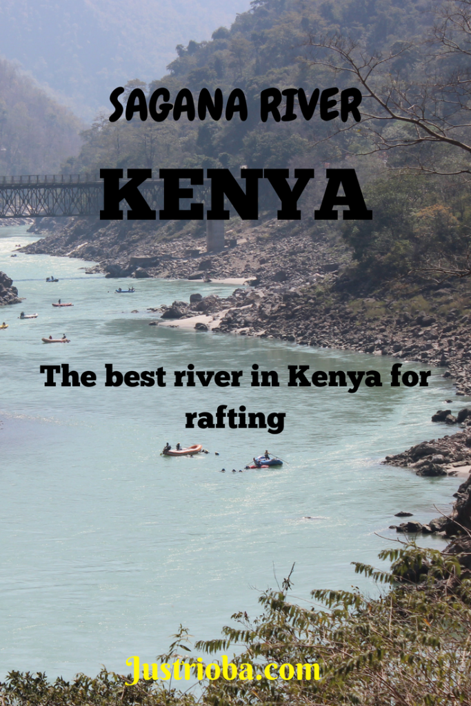 White water rafting in Sagana