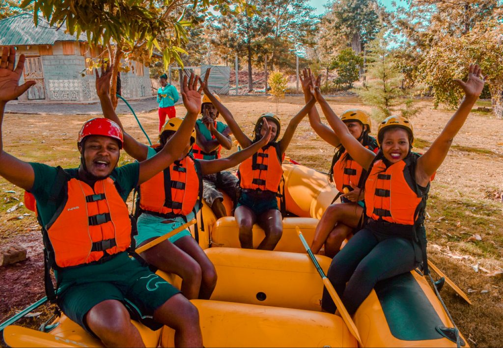 White Water rafting, Sagana