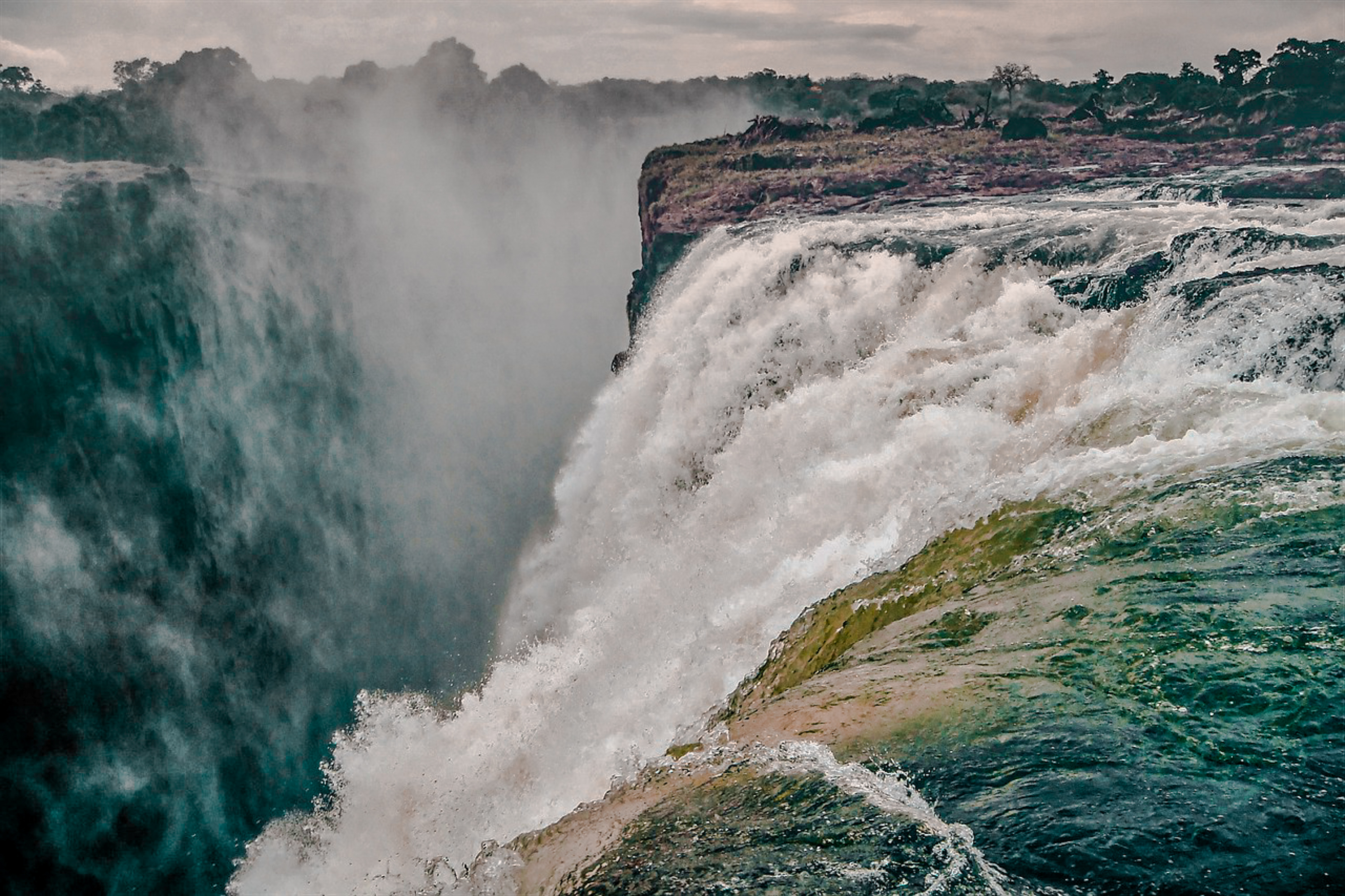 An Unexpected Visit To The Devil's Pool in Zambia - Just Rioba