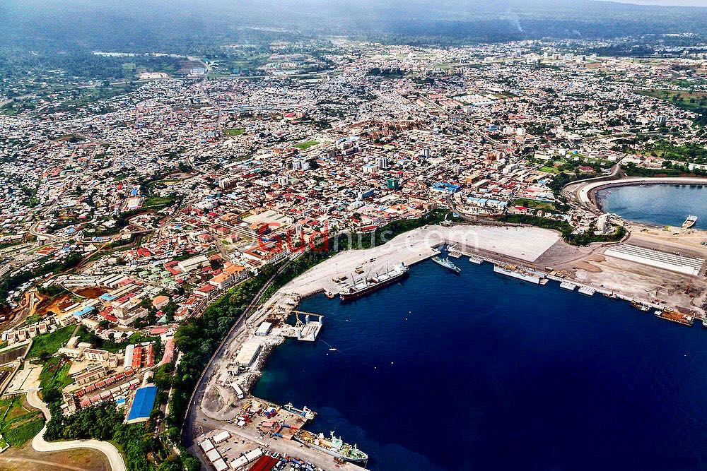 Malabo, capital city of Equatorial Guinea 