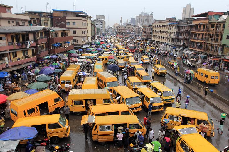 danfo buses in Lagos