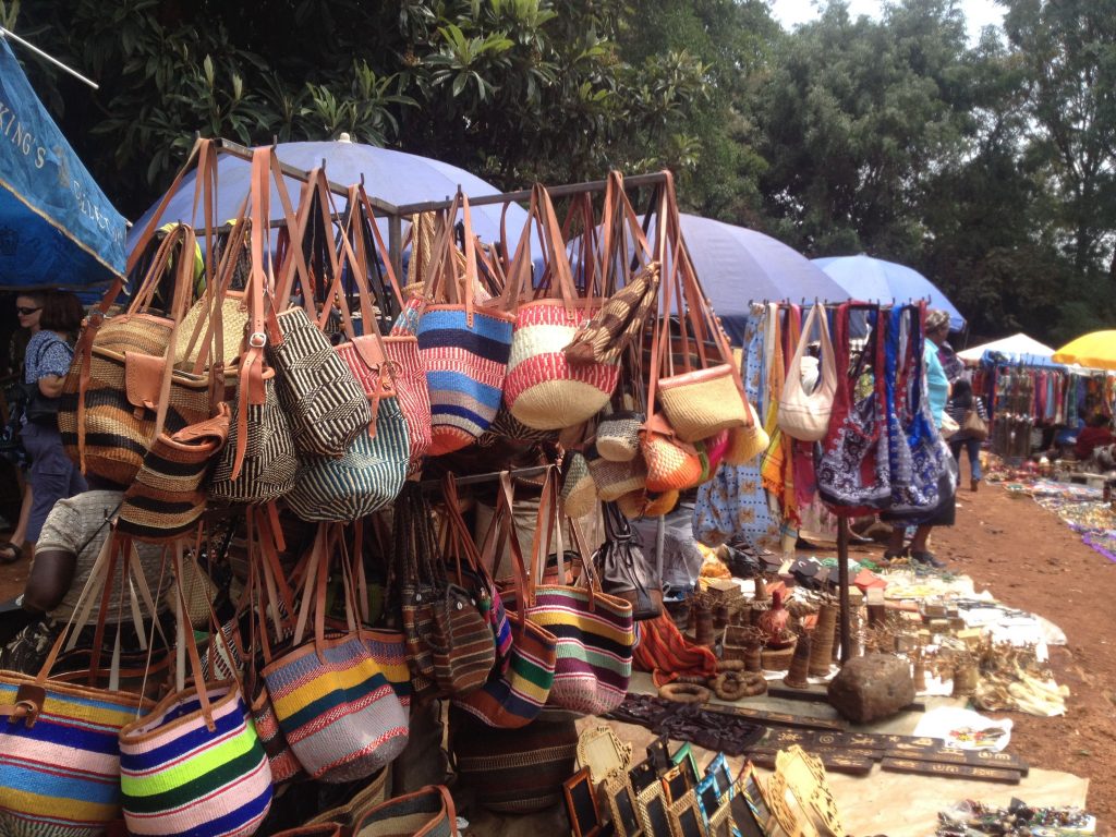 A Maasai market in Nairobi