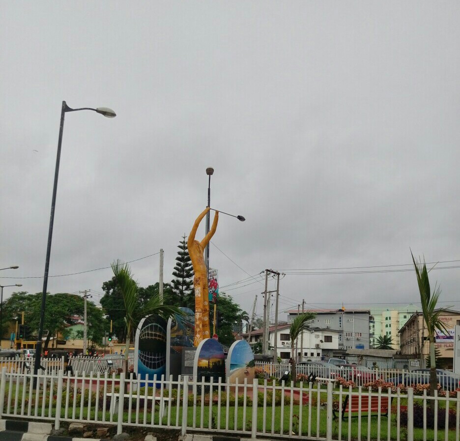 A statue of Fela in the city of Lagos